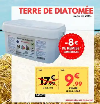 Trèfle Vert TERRE DE DIATOMÉE offre