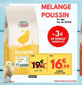 SANDERS MELANGE POUSSIN