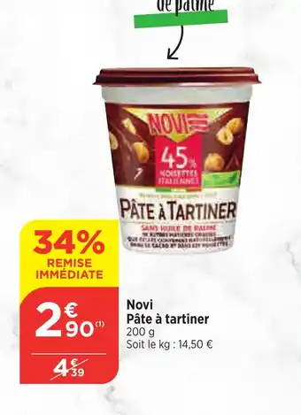 Bi1 Novi Pâte à tartiner 200 g offre