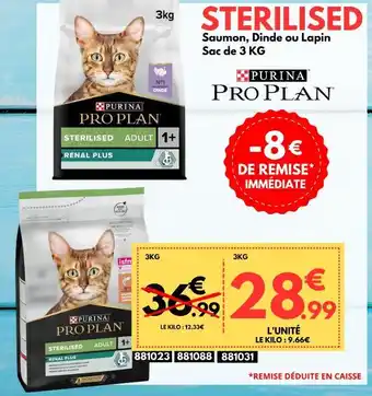 Trèfle Vert PURINA STERILISED offre