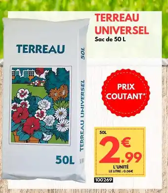 Trèfle Vert TERREAU UNIVERSEL offre