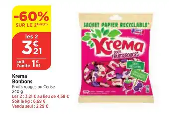 Bi1 Krema Bonbons offre