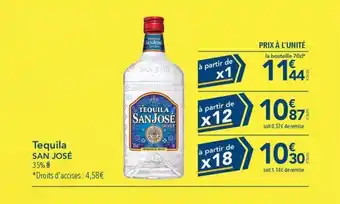 METRO Tequila SAN JOSÉ offre