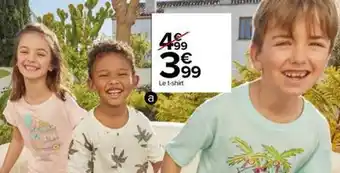 Carrefour Drive T-shirt garçon offre