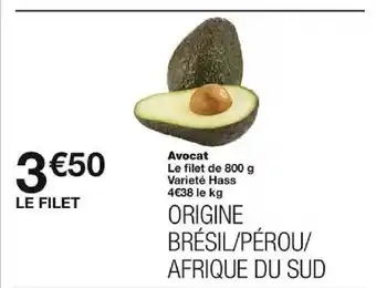 Monoprix Avocat offre