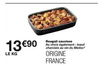 Monoprix Rougail saucisse offre