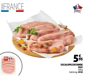 Auchan Duc escalopes de dinde offre