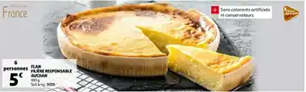 Auchan Auchan flan offre