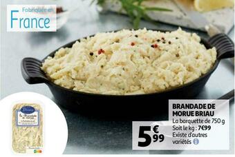 Auchan Brandade de morue briau offre