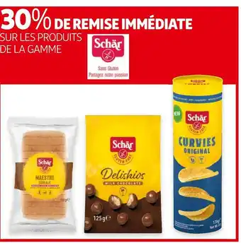 Schar bon plan sur les produits de la gamme schar