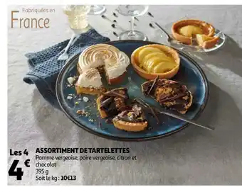 Auchan Assortiment de tartelettes offre