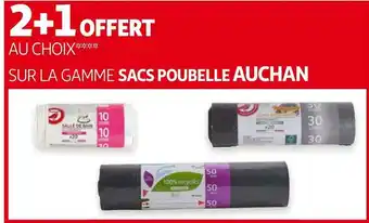 Auchan Poubelle offre