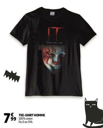 Auchan Tee-shirt homme offre