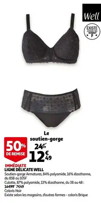 Auchan Well ligne délicate offre