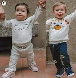 Auchan In extenso sweat bébé offre