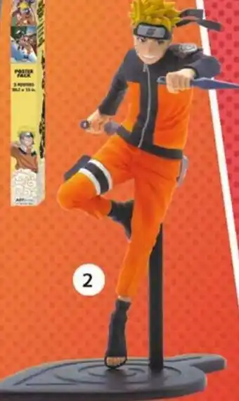Auchan La figurine naruto offre