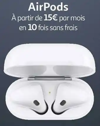 Auchan Apple airpods offre