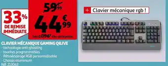 Clavier mécanique gaming qilive