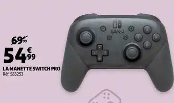 Auchan La manette switch pro offre