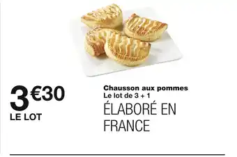 Monoprix Chausson aux pommes offre