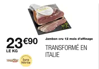 Monoprix Jambon cru 12 mois d’affinage offre