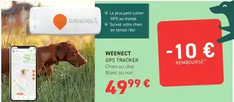 Tom&Co WEENECT GPS TRACKER Chien ou chat offre