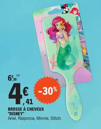 E.Leclerc BROSSE À CHEVEUX "DISNEY" offre