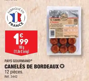 ALDI PAYS GOURMAND® CANELÉS DE BORDEAUX✪ offre