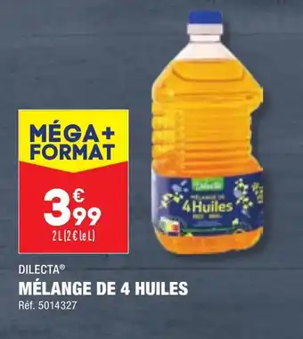 ALDI MÉLANGE DE 4 HUILES offre
