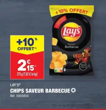 ALDI CHIPS SAVEUR BARBECUE✪ offre