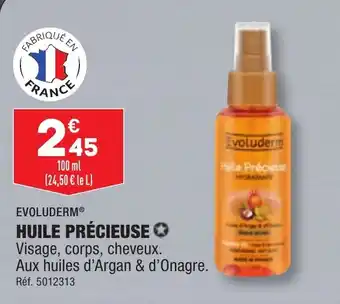 ALDI EVOLUDERM® HUILE PRÉCIEUSE ✪ offre