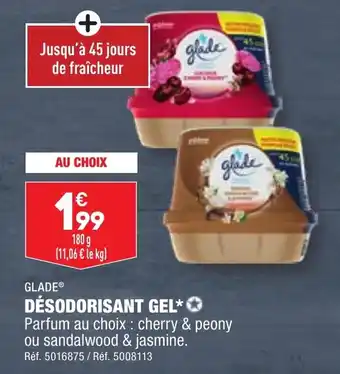 ALDI DÉSODORISANT GEL*✪ offre