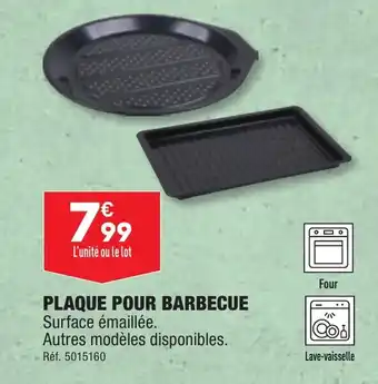 ALDI PLAQUE POUR BARBECUE offre