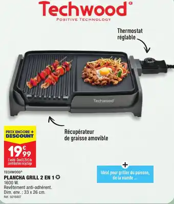 ALDI PLANCHA GRILL 2 EN 1✪ 1600 W. offre