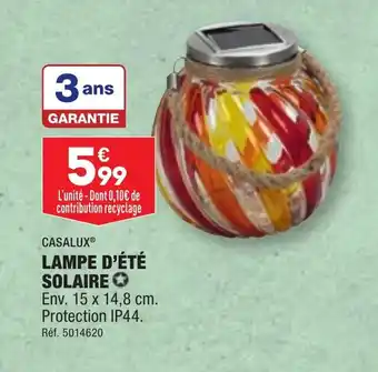 ALDI LAMPE D'ÉTÉ SOLAIRE ✪ offre