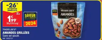 ALDI AMANDES GRILLÉES offre