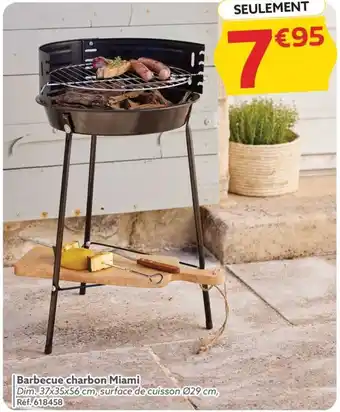 Gifi Barbecue charbon Miami offre