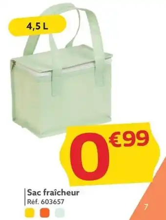 Gifi | Sac fraîcheur offre