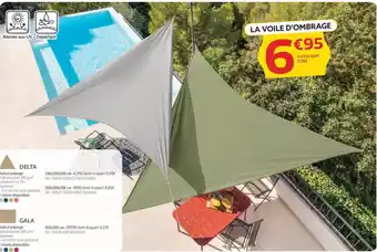 Gifi LA VOILE D'OMBRAGE offre