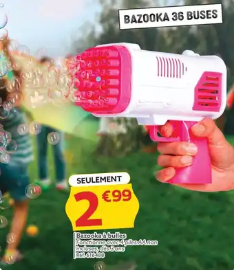 Gifi Bazooka à bulles offre