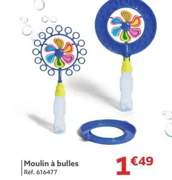 Gifi Moulin à bulles offre