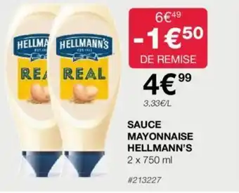 Costco SAUCE MAYONNAISE HELLMANN'S offre