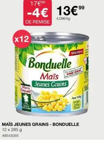 Costco MAÏS JEUNES GRAINS - BONDUELLE offre