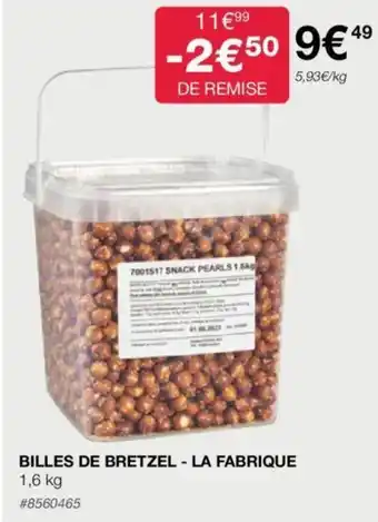 Costco BILLES DE BRETZEL - LA FABRIQUE offre