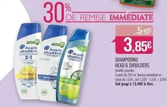 Match SHAMPOOING HEAD & SHOULDERS offre