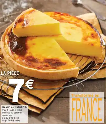 Intermarché MAXI FLAN NATURE* offre