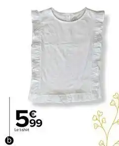 Carrefour Drive Tex - t shirt fille offre