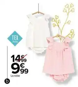 Carrefour Drive Tex - robe bébé offre