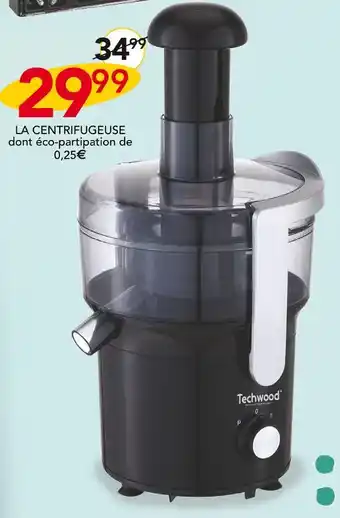 Stokomani Techwood LA CENTRIFUGEUSE offre