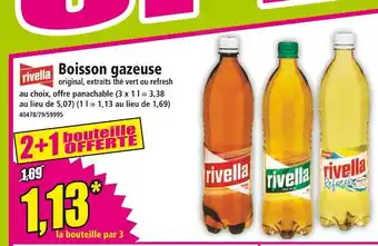 Norma rivella Boisson gazeuse offre